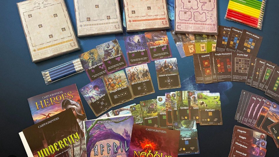 cartographers jeu solo
