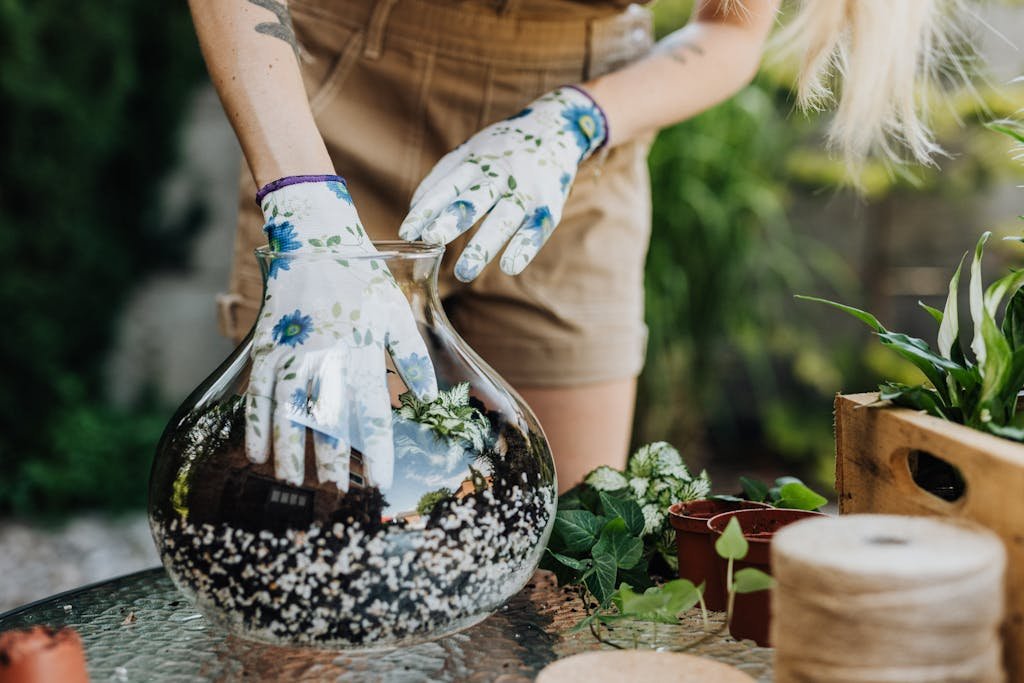 terrarium fait main